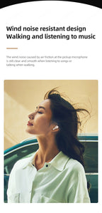 Lenovo-LP5 Fones De Ouvido Sem Fio Bluetooth, Fones De Música HiFi, Fones De Ouv