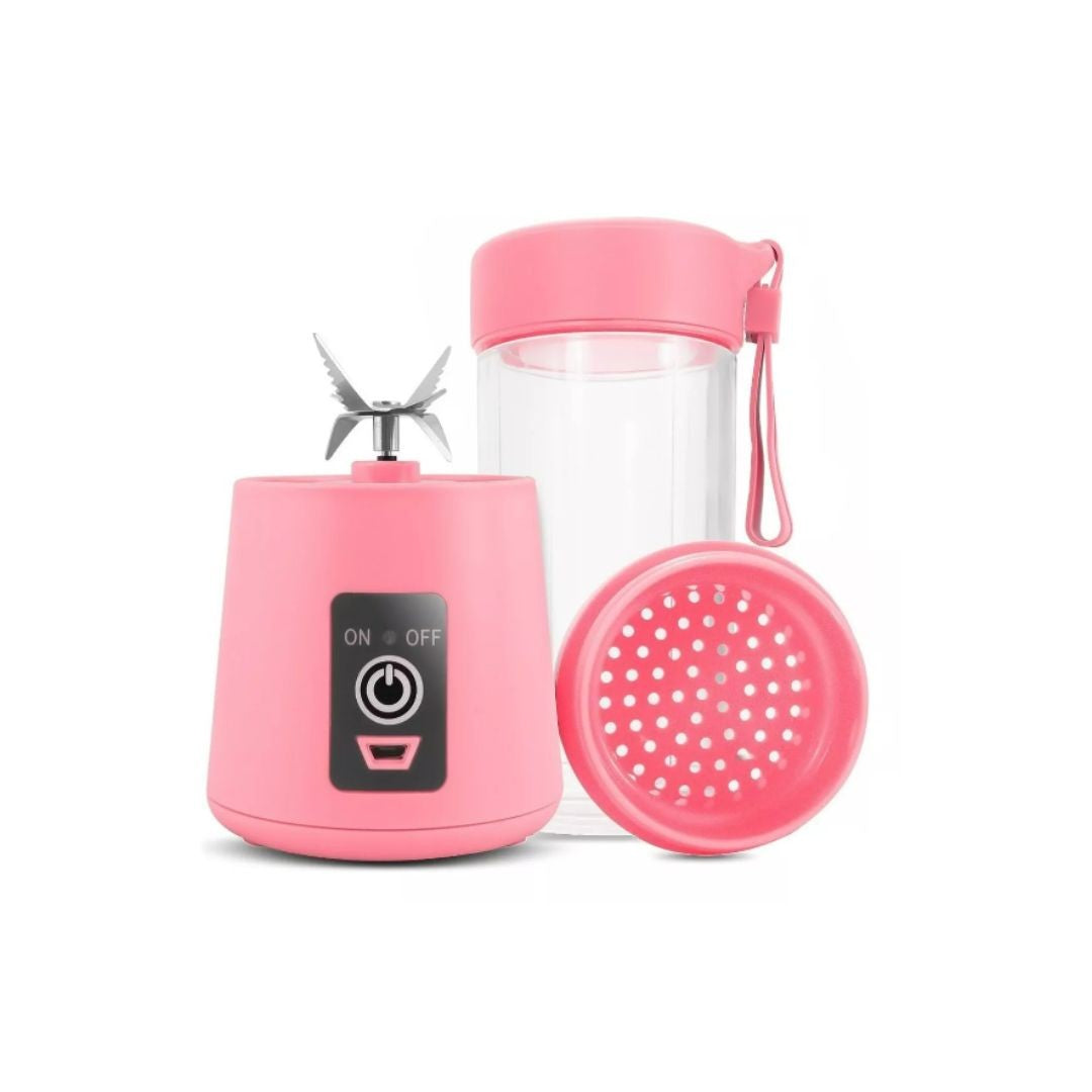 Mini copo portátil Milkshake, USB recarregável, 6 lâminas, Misturador de suco de