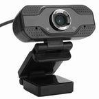Webcam 1080P 2026 com Microfone, Câmera USB para Computador para Aulas Online, C