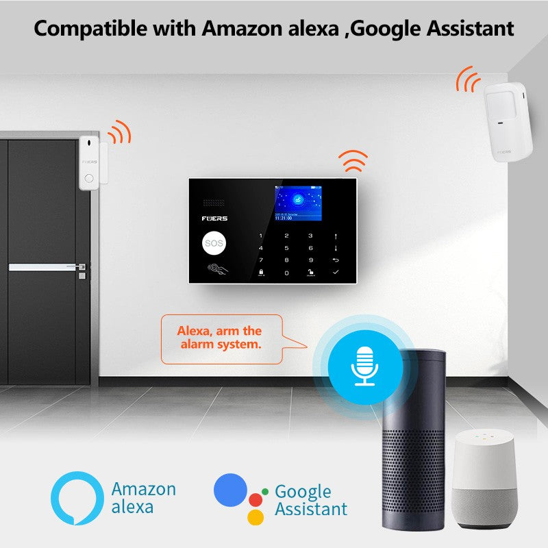 Fuers wifi gsm sistema de alarme sem fio casa sistema alarme segurança do assalt