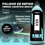 Polidor de Refino Verniz Asiático Macio V20 500ml Vonixx