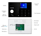 Fuers wifi gsm sistema de alarme sem fio casa sistema alarme segurança do assalt