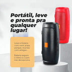 Caixa de som Charge Mini 3 Portátil Com Bluetooth Radio Hi-Fi sem fio