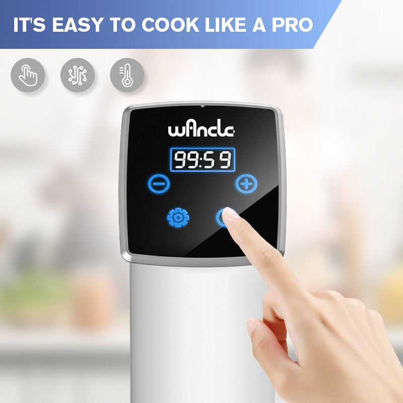 Wancle 1100W Vácuo À Prova D 'Água Sous Vide Fogão Circulador de Imersão Cozinha