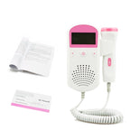 Atualizado Doppler Fetal para Casa, Gravidez Monitor de Freqüência Cardíaca, Det