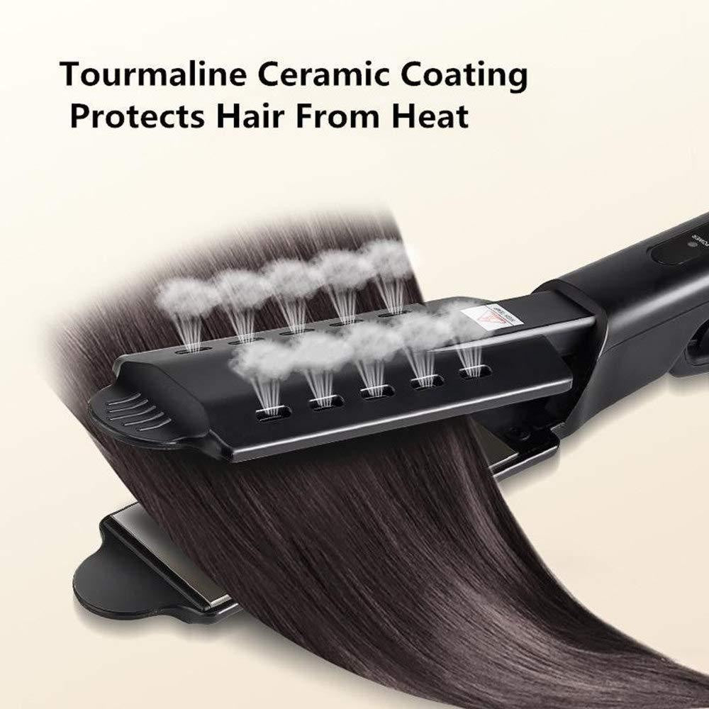 Dupla utilização cabelo alisamento tala, ondulação e alisamento, temperatura con