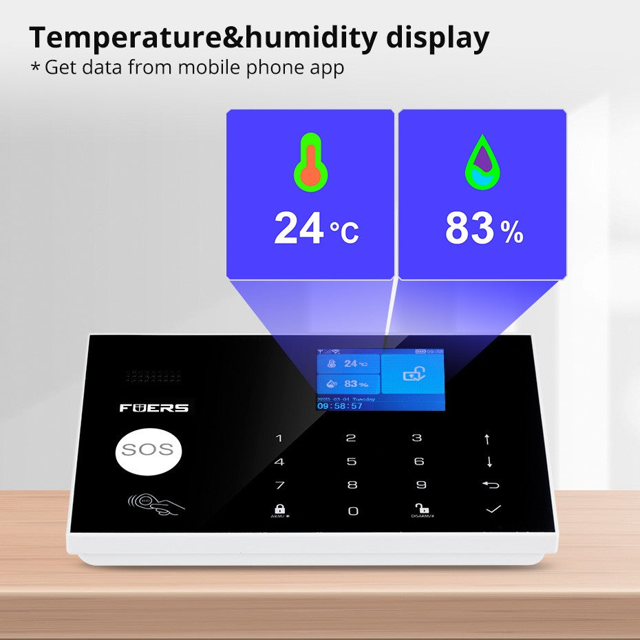 Fuers wifi gsm sistema de alarme sem fio casa sistema alarme segurança do assalt