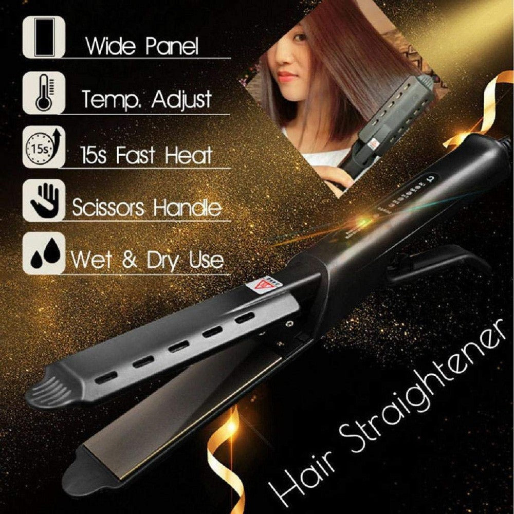 Dupla utilização cabelo alisamento tala, ondulação e alisamento, temperatura con