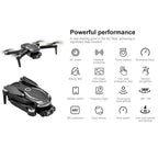 DLI Drone V88 Pro Preto 4K FPV WiFi Dobrável Motor Sem Escova Câmera Dupla Contr