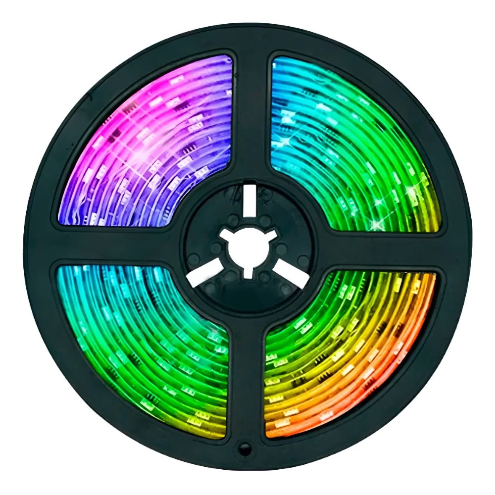 Fita LED Autoadesiva RGB 5050 5 metros