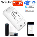 Casa inteligente wi fi interruptor remoto sem fio interruptor domótico módulo co