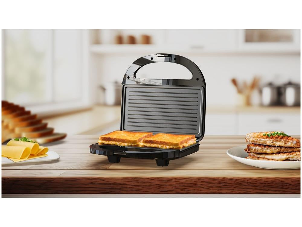Sanduicheira Grill Cadence SanduGrill SAN230 750W Preta - 220V