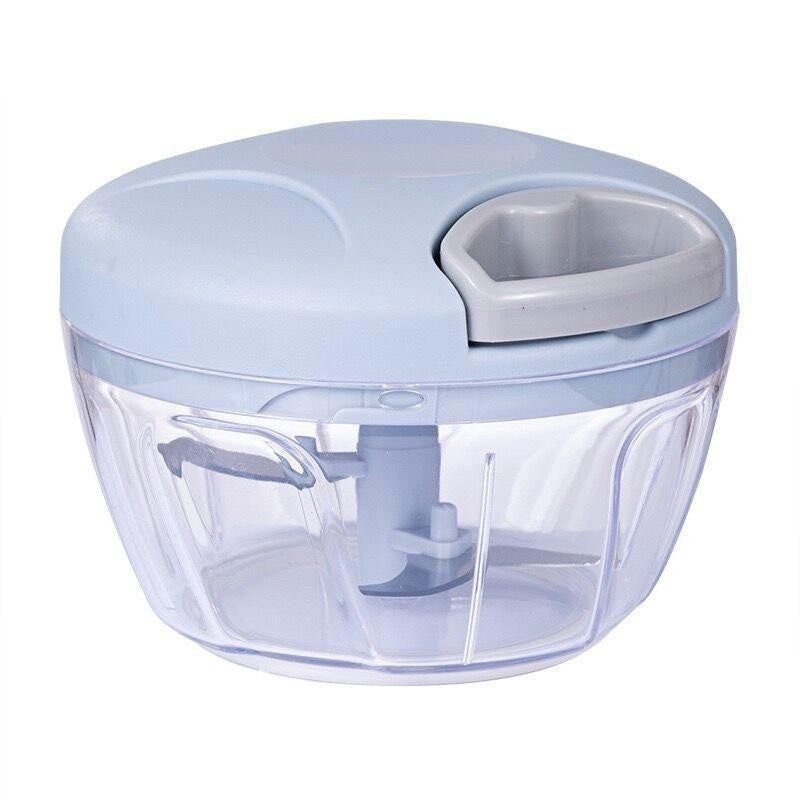 500/900ml manual picador de carne alho chopper girar imprensa alho triturador ve