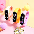 Kawaii Impermeável Relógio Inteligente para Crianças, Relógios Digitais para Men