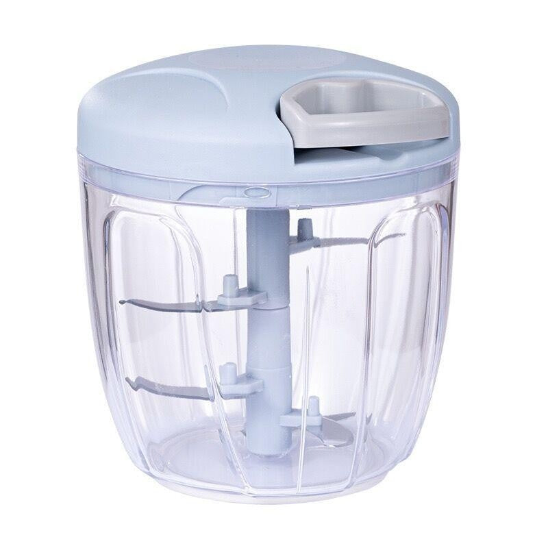 500/900ml manual picador de carne alho chopper girar imprensa alho triturador ve