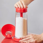 Tapioqueira Polvilhador De Farinha Peneira Armazena Tapioca