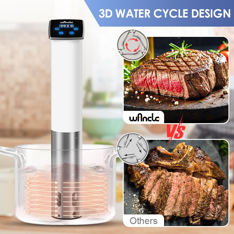 Wancle 1100W Vácuo À Prova D 'Água Sous Vide Fogão Circulador de Imersão Cozinha