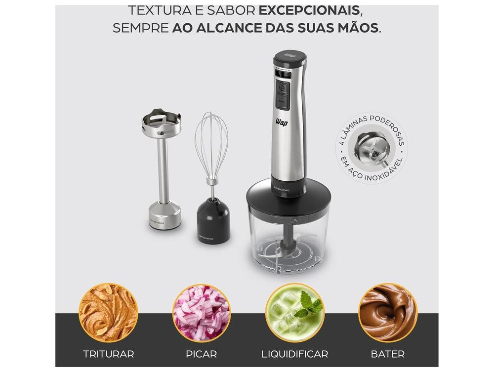 Mixer 3 em 1 Wap Polímeros e Metais 600W Prosdócimo WM1 FW010139 - 220V