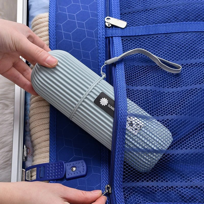 Portátil pasta de dentes proteger titular caso viagem acampamento caixa armazena