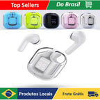 Fone de Ouvido TWS Bluetooth com Toque, Som HiFi 9D Estéreo, Redução de Ruído e