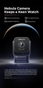 Creality nebulosa câmera atualização impressora 3d monitoramento em tempo real f