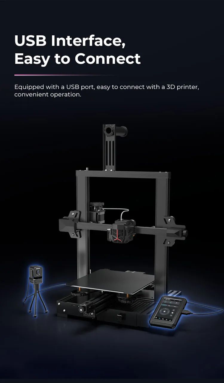 Creality nebulosa câmera atualização impressora 3d monitoramento em tempo real f
