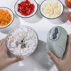 500/900ml manual picador de carne alho chopper girar imprensa alho triturador ve