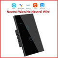 Tuya vida inteligente casa wi fi interruptor de parede remoto sem fio controle s