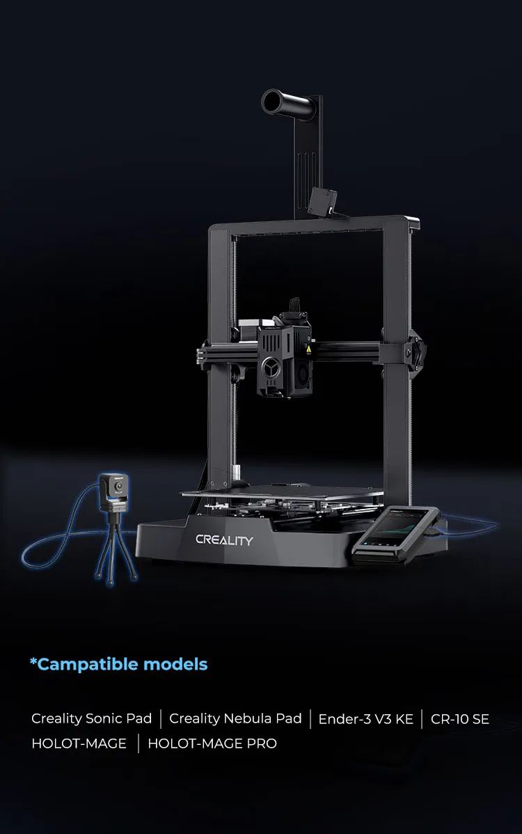 Creality nebulosa câmera atualização impressora 3d monitoramento em tempo real f
