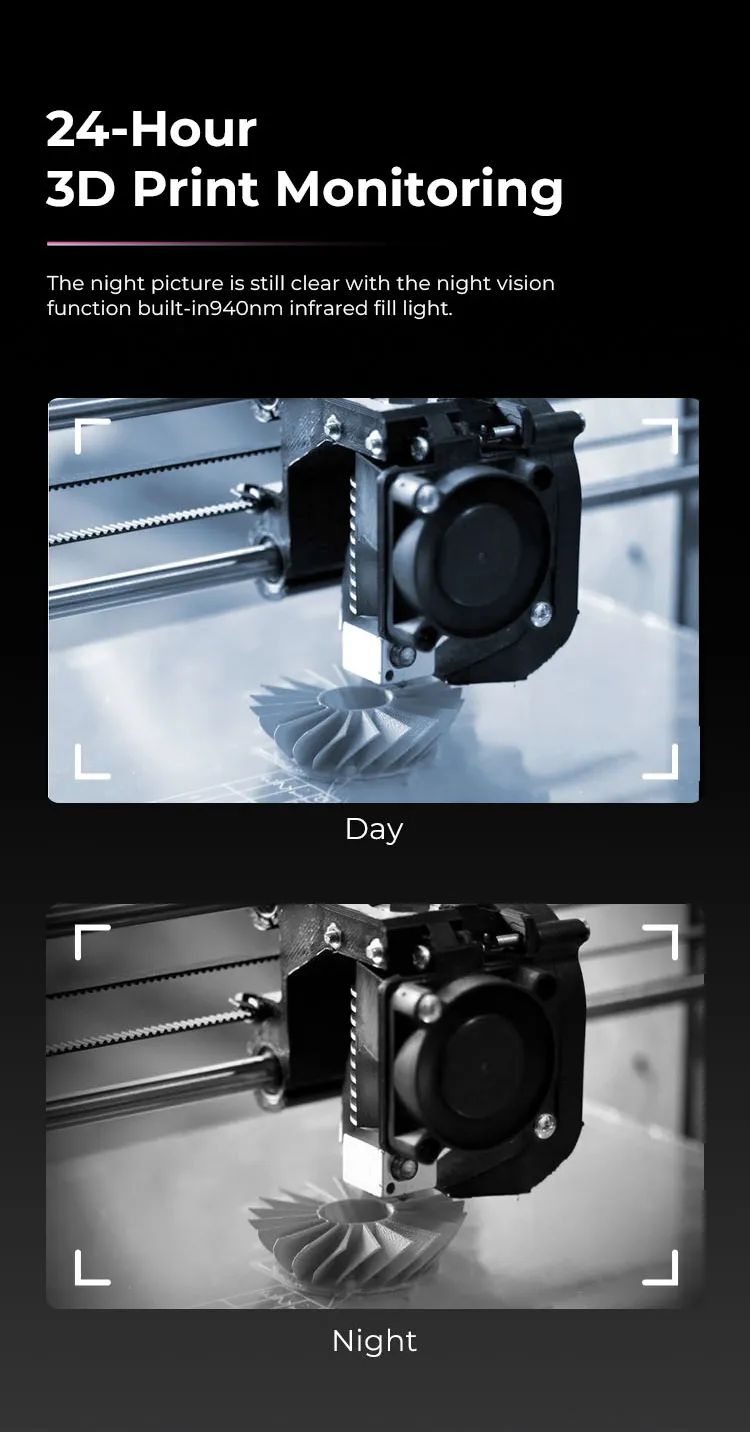Creality nebulosa câmera atualização impressora 3d monitoramento em tempo real f