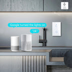 Tuya interruptores inteligentes eua rf433 1/2/3 gang sem fio neutro sensor de to