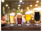 Jogo de Copos de Vidro para Cerveja 4 Peças