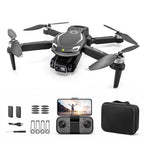 DLI Drone V88 Pro Preto 4K FPV WiFi Dobrável Motor Sem Escova Câmera Dupla Contr