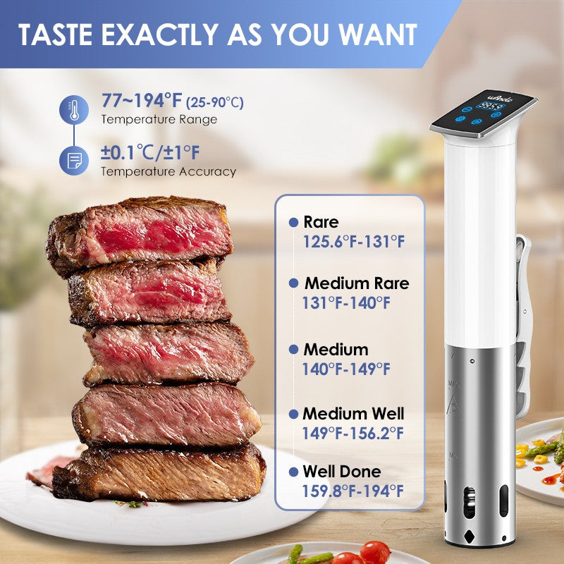 Wancle 1100W Vácuo À Prova D 'Água Sous Vide Fogão Circulador de Imersão Cozinha