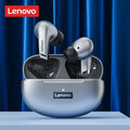 Lenovo-LP5 Fones De Ouvido Sem Fio Bluetooth, Fones De Música HiFi, Fones De Ouv