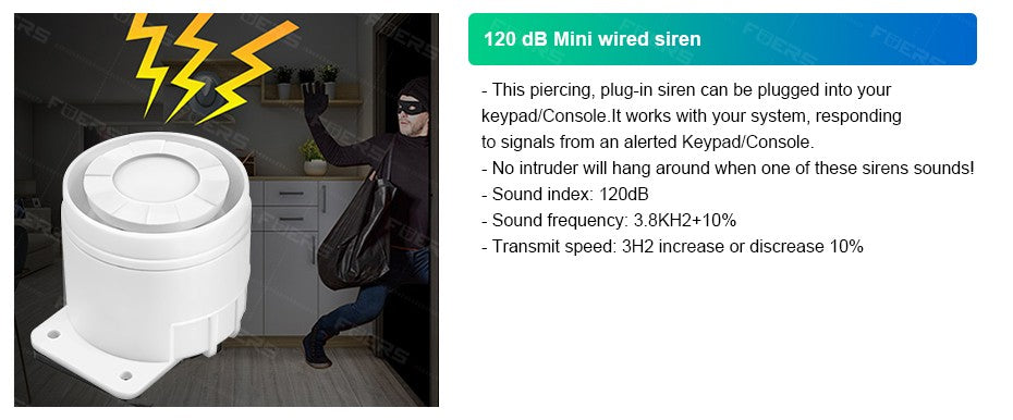 Fuers wifi gsm sistema de alarme sem fio casa sistema alarme segurança do assalt