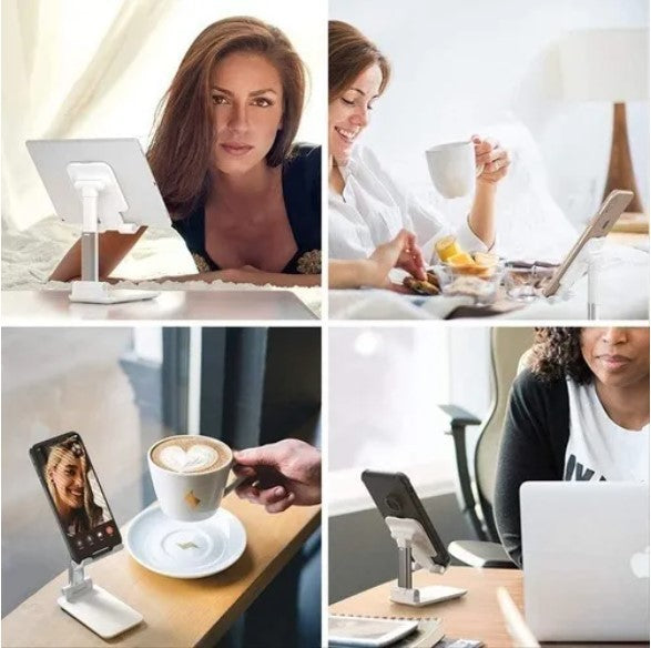 Suporte para celular e tablet mesa de trabalho móvel