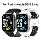 Pulseira Esportiva Respirável para Redmi Watch 6/5/4, Acessórios de Substituição