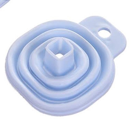 Silicone Dobrável Retrátil, Funil