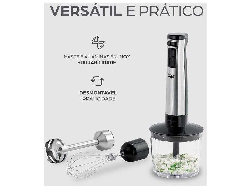 Mixer 3 em 1 Wap Polímeros e Metais 600W Prosdócimo WM1 FW010139 - 220V