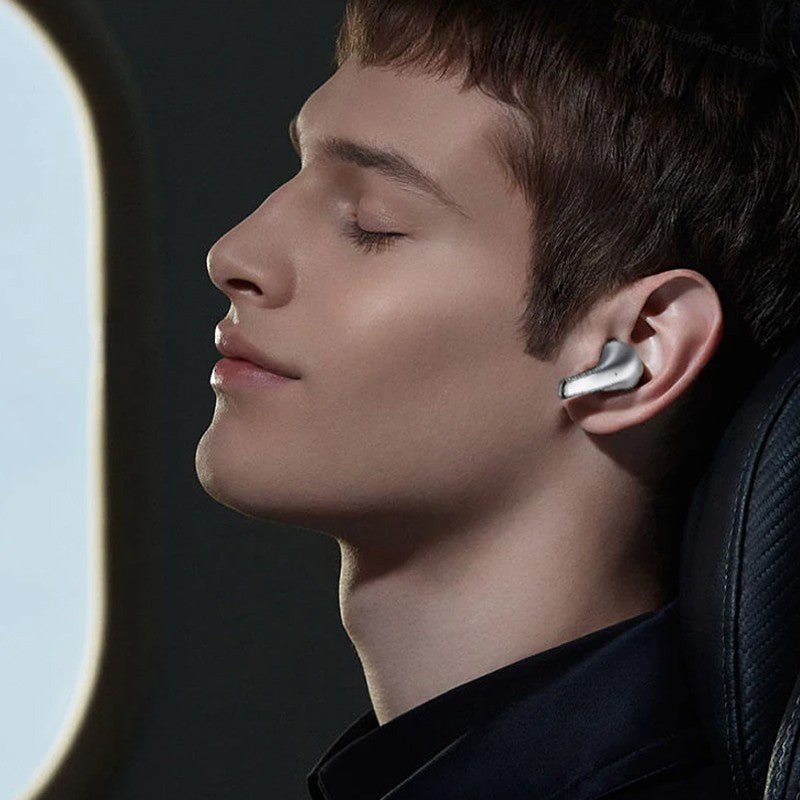 Lenovo-LP5 Fones De Ouvido Sem Fio Bluetooth, Fones De Música HiFi, Fones De Ouv