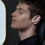 Lenovo-LP5 Fones De Ouvido Sem Fio Bluetooth, Fones De Música HiFi, Fones De Ouv