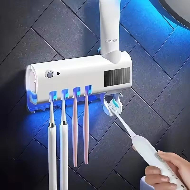 Suporte para Escova de Dentes Elétrica Recarregável, Prateleira de Armazenamento
