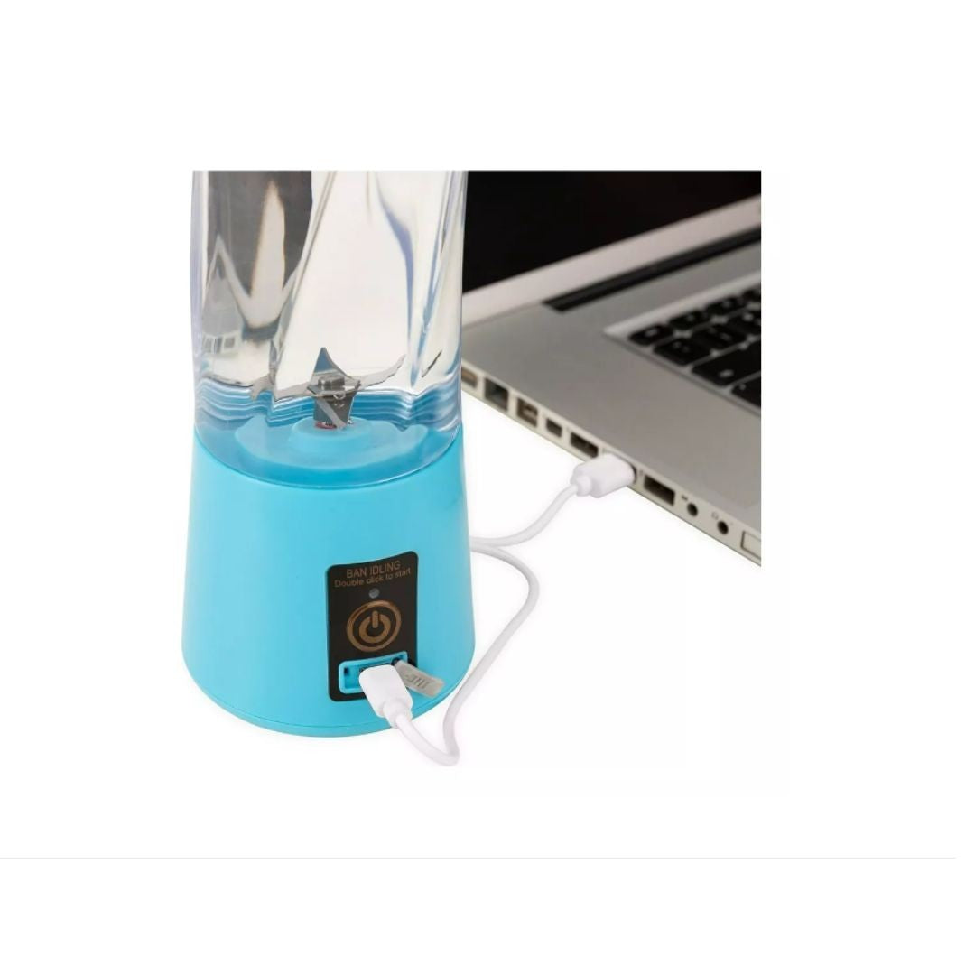Mini copo portátil Milkshake, USB recarregável, 6 lâminas, Misturador de suco de