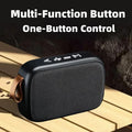 Caixas de Som Portáteis Bluetooth 5.0 Mini Oxford, Alto-falante Sem Fio, Reprodu