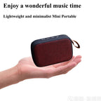 Caixas de Som Portáteis Bluetooth 5.0 Mini Oxford, Alto-falante Sem Fio, Reprodu