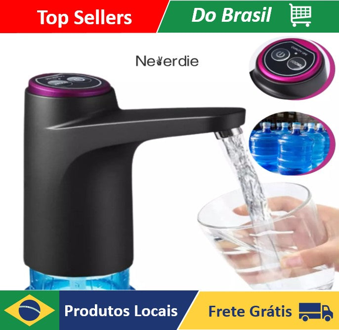 Bomba Elétrica Garrafão Galão Água 20 Litros pratico e hgienico.