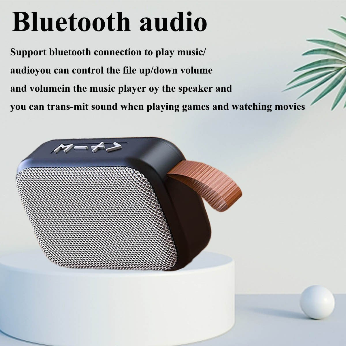 Caixas de Som Portáteis Bluetooth 5.0 Mini Oxford, Alto-falante Sem Fio, Reprodu