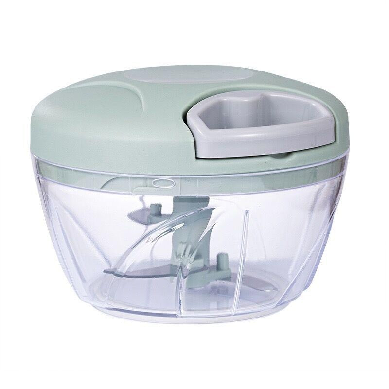 500/900ml manual picador de carne alho chopper girar imprensa alho triturador ve