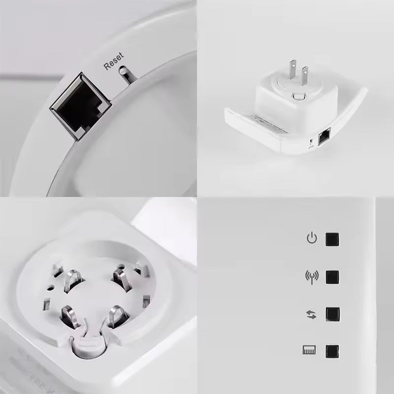 Repetidor WiFi Sem Fio, Extensor de Sinal WiFi, Amplificador de WiFi Ultraboost,
